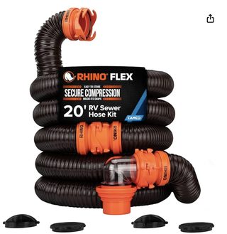 Camco RhinoFLEX Sewer Hose Kit