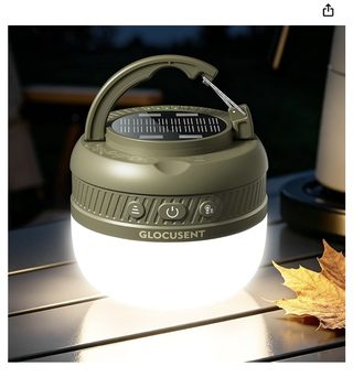 Glocusent Rechargeable Camping Lantern