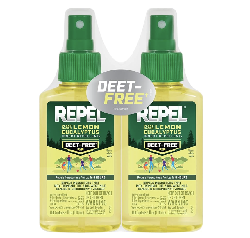 Repel Plant-Based Lemon Eucalyptus Insect Repellent